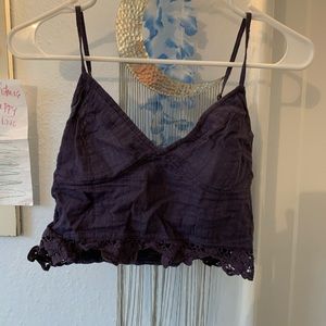Free People purple bralette size small
